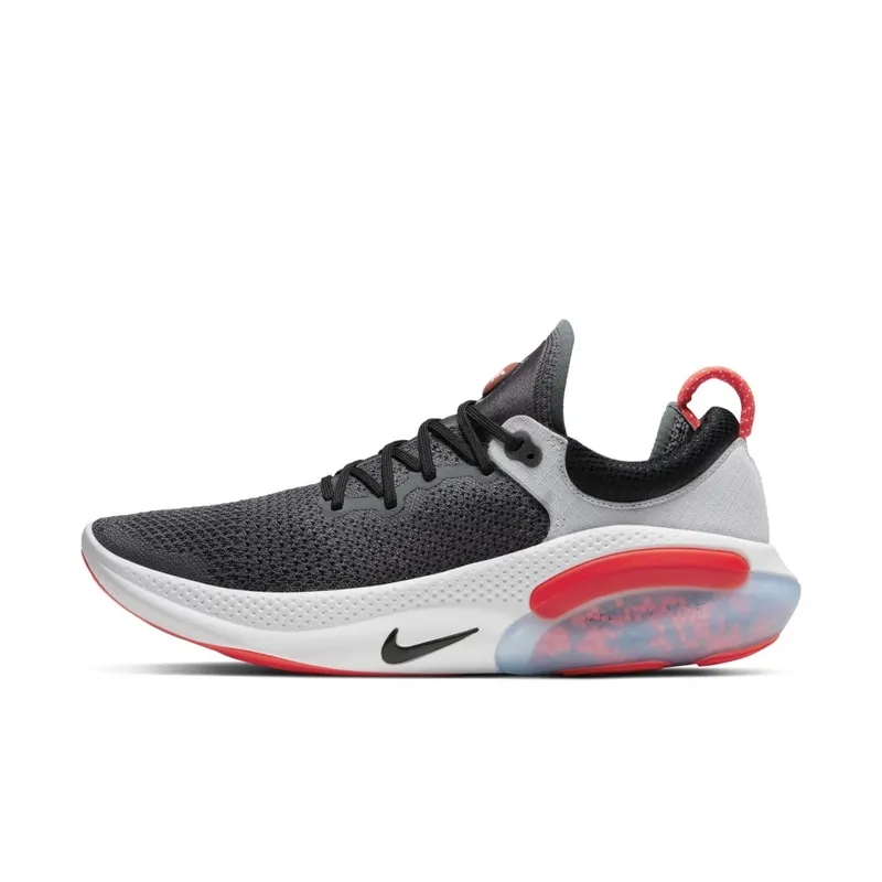 Nike Joyride Run Flyknit Dark Grey Bright Crimson Dark Grey/Pure Platinum-Anthracite-Bright Crimson (AQ2730-004)