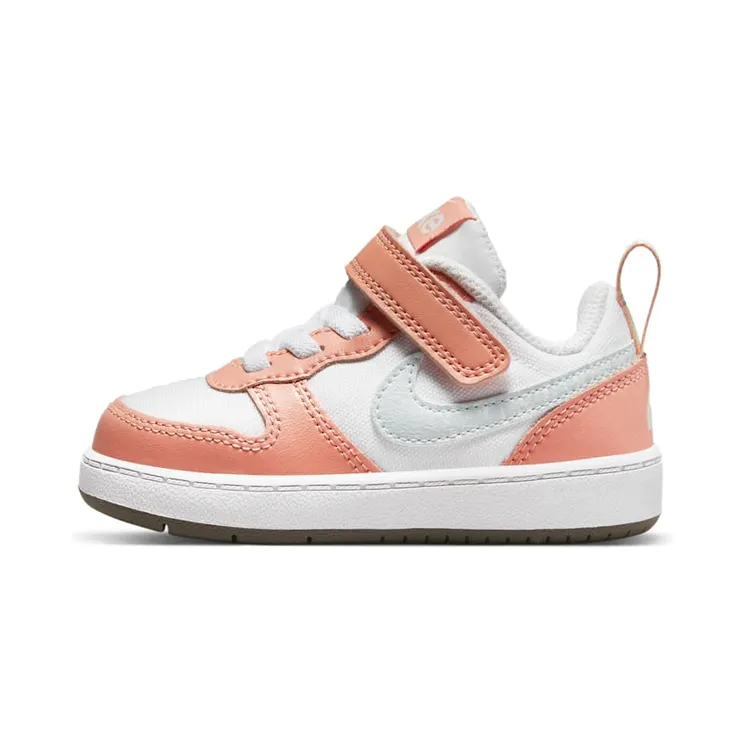 Nike Court Borough Low 2 “White / Light Madder Root / Cave Stone / Aura” (DM1218-100)