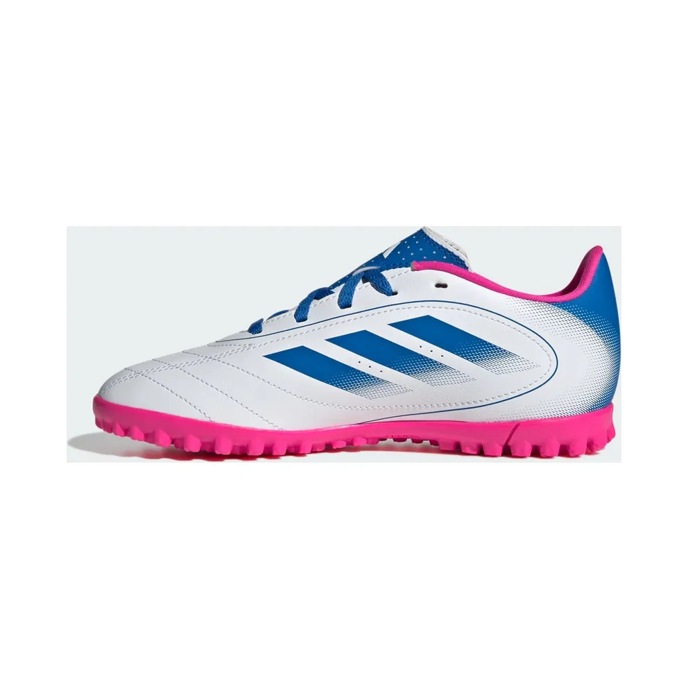 Adidas Goletto IX Turf Cleats GS “Cloud White / Bright Royal / Team Shock Pink 2” (JP5618)