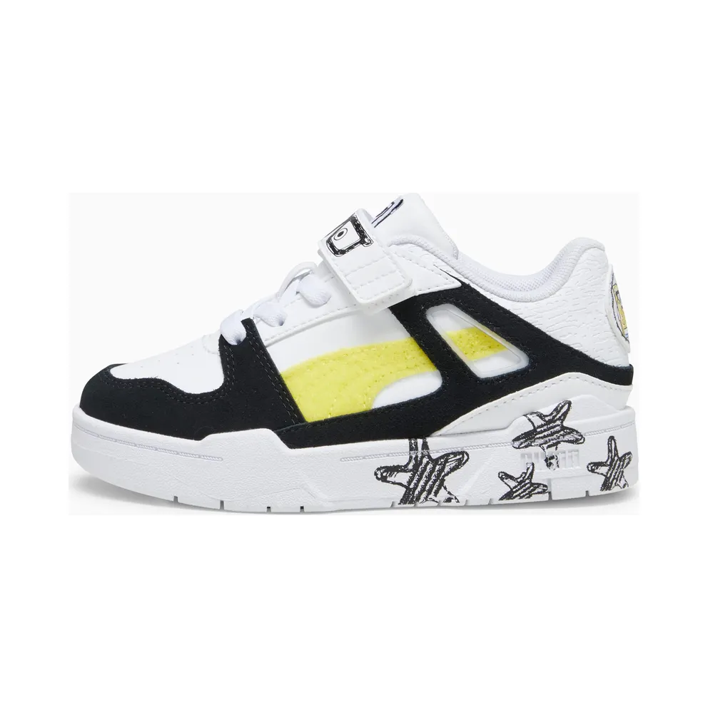 Puma x SPONGEBOB SCHWAMMKOPF Slipstream Kinder Schwarz (393894-01)