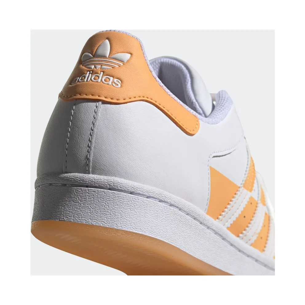 adidas Superstar Cloud White / Core Black / Hazy Orange (FY7702)
