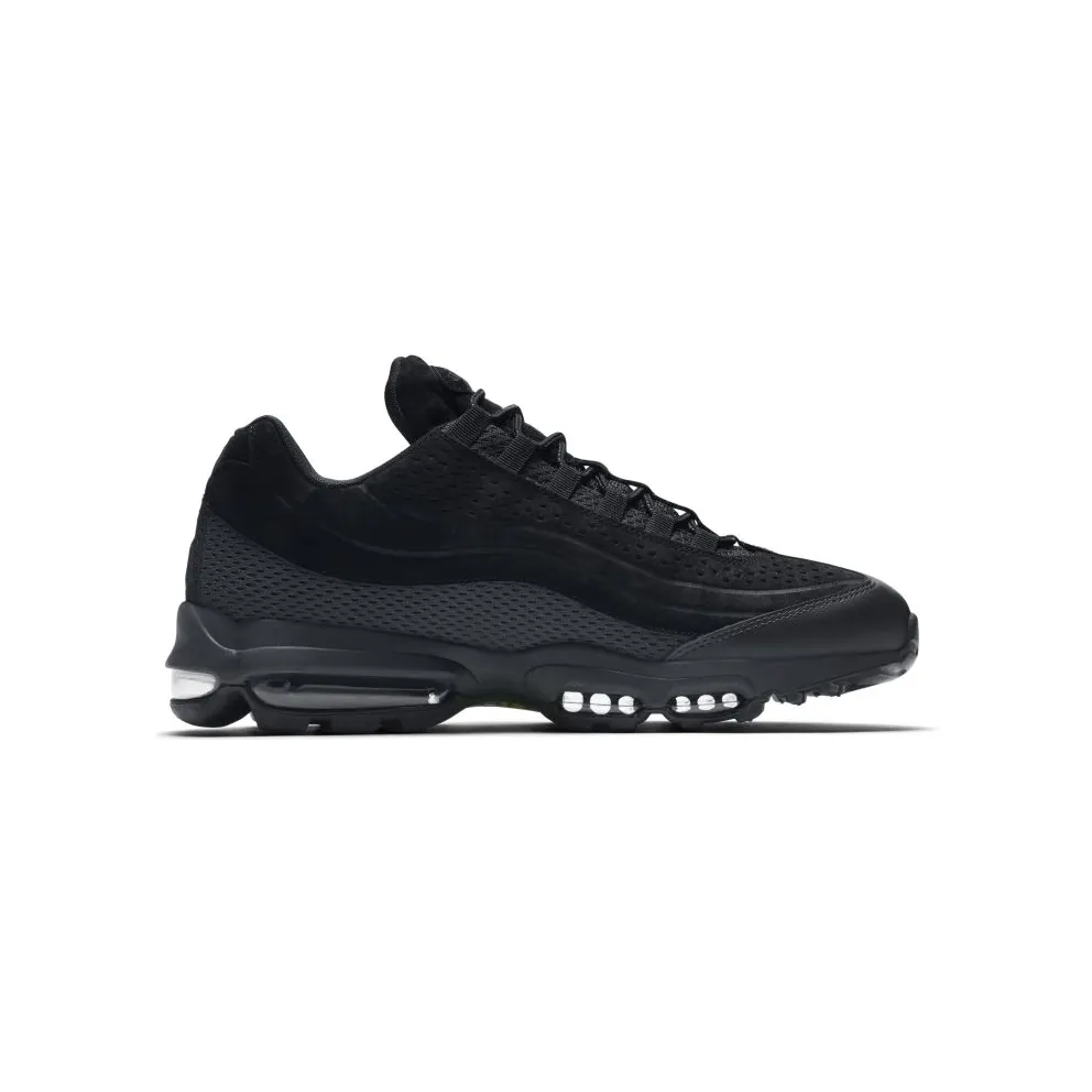 Nike Air Max 95 Ultra Premium Breathe Triple Black Black/Black-Anthracite-Volt (AO2438-002)