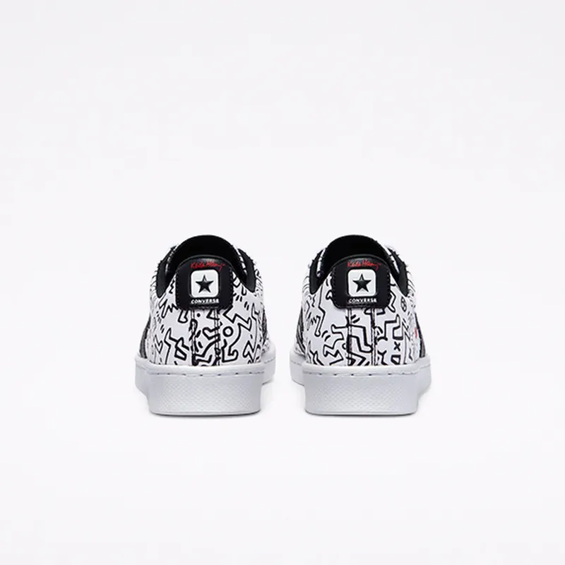 Converse Converse x Keith Haring Pro Leather Low Top White/Black/Red (171857C)