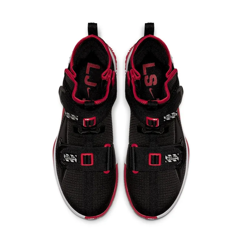 Nike LeBron Soldier 13 Bred Black/University Red-White (AR4225-003)