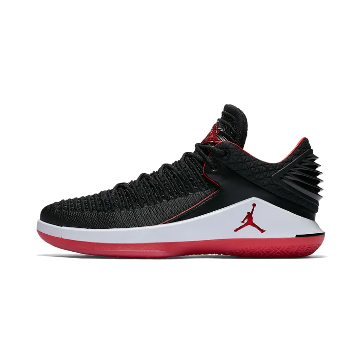 Jordan XXXII Low MJ Day “Black / White / University Red” (AA1256-001)