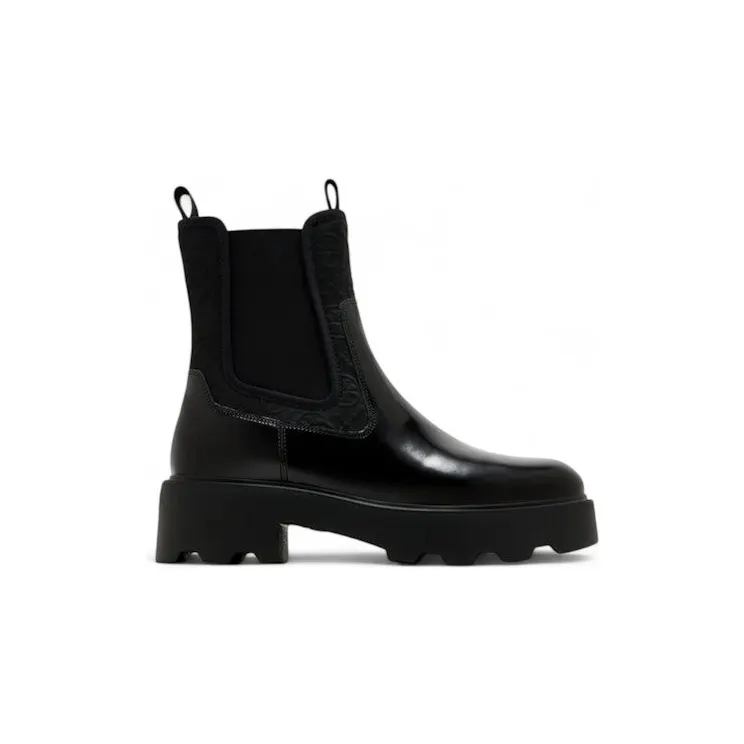 Tory Burch T Monogram Chelsea Boots Black (177079-004)