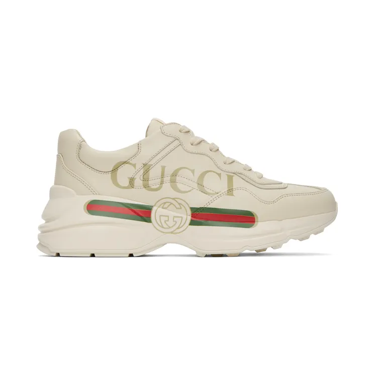 Gucci Off-White Rhyton Sneakers (500877 DRW00)