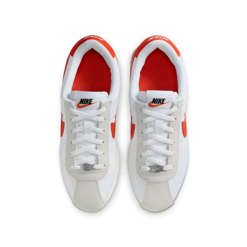 Nike Cortez TXT GS “White Sail Picante Red” (IH7654-100)
