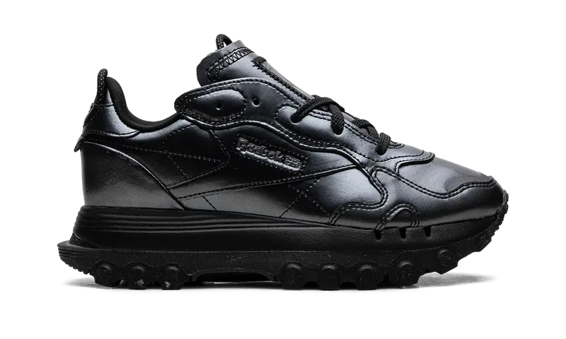 Reebok Cardi B Classic Leather Shoes Core Black / Core Black / Dark Silver (GW2631)