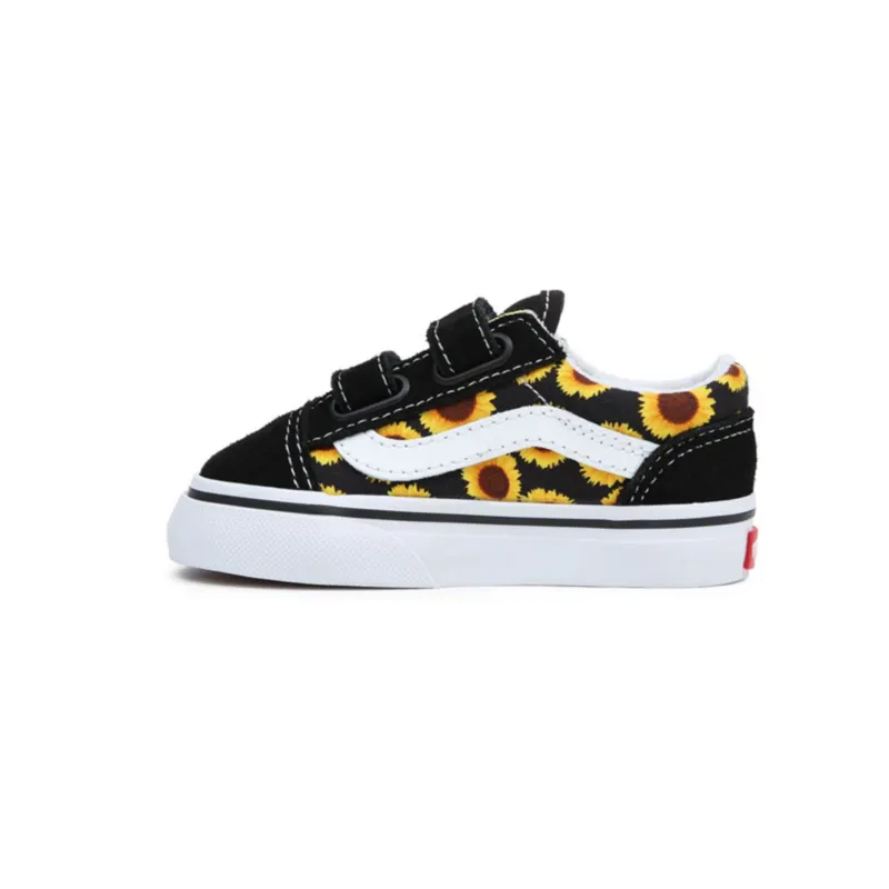 VANS Old Skool Velcro Peuterschoenen Black (VN0A4VJJY23)