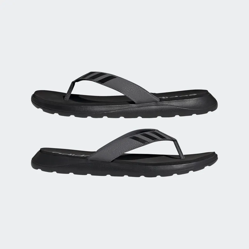 Adidas Comfort Flip-Flops Core Black / Grey Five / Grey Five (FY8654)
