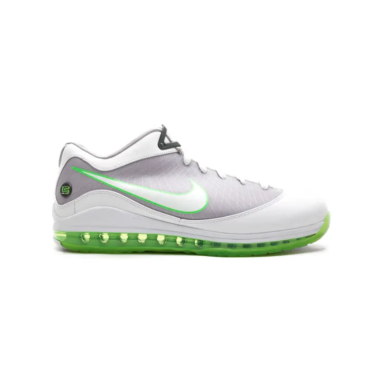 Nike Air Max LeBron 7 Low ‘Dunkman’ Medium Grey/White-Elctric Green (412230-001)