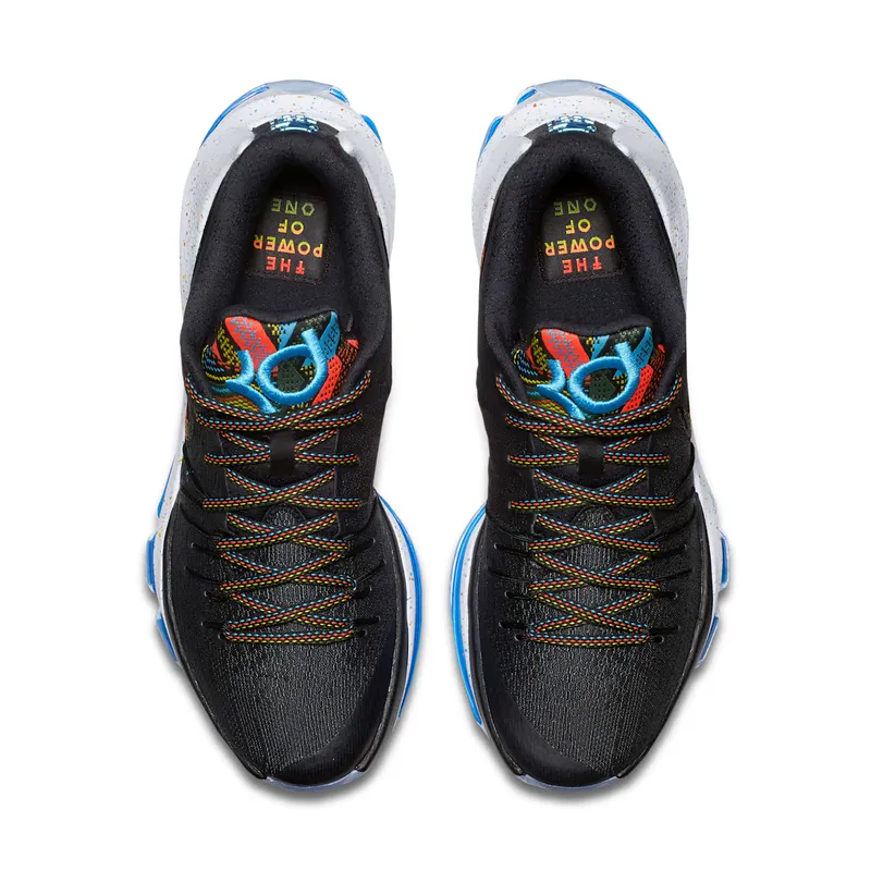 Nike KD 8 BHM (2016) Black/Multi-Color (824420-090)