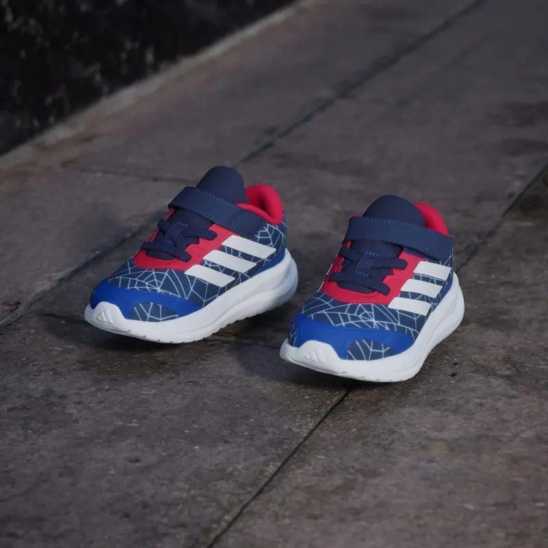 Adidas ADIDAS MARVEL SPIDER-MAN RUNFALCON 6 Shoes PEUTERS Dark Blue / Cloud White / Pure Ruby (KI9171)