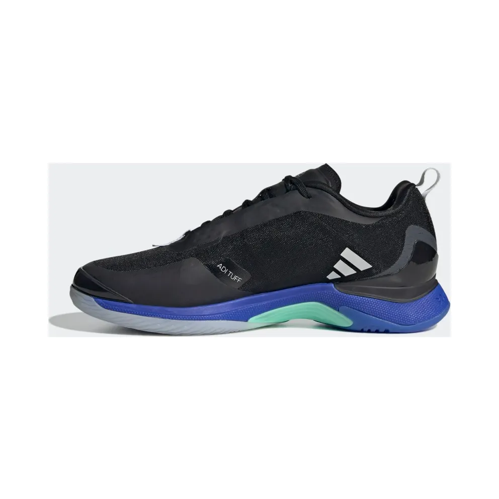 adidas AVACOURT Shoes Core Black / Silver Metallic / Lucid Blue (HQ8402)