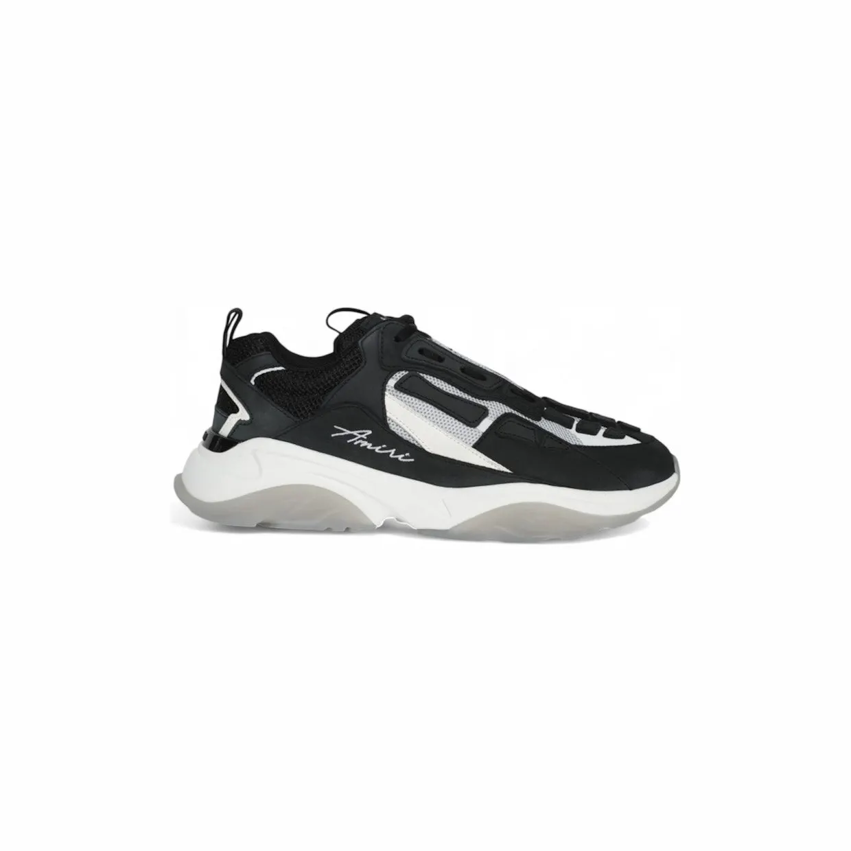 AMIRI Bone Runner Black White (PS24MFS011-001)