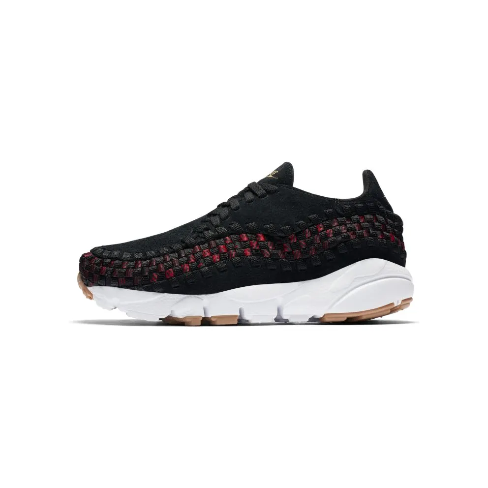 Nike Air Footscape Woven N7 2017 (W) Black/Black-University Red-Gum Medium Brown (AA0508-001)