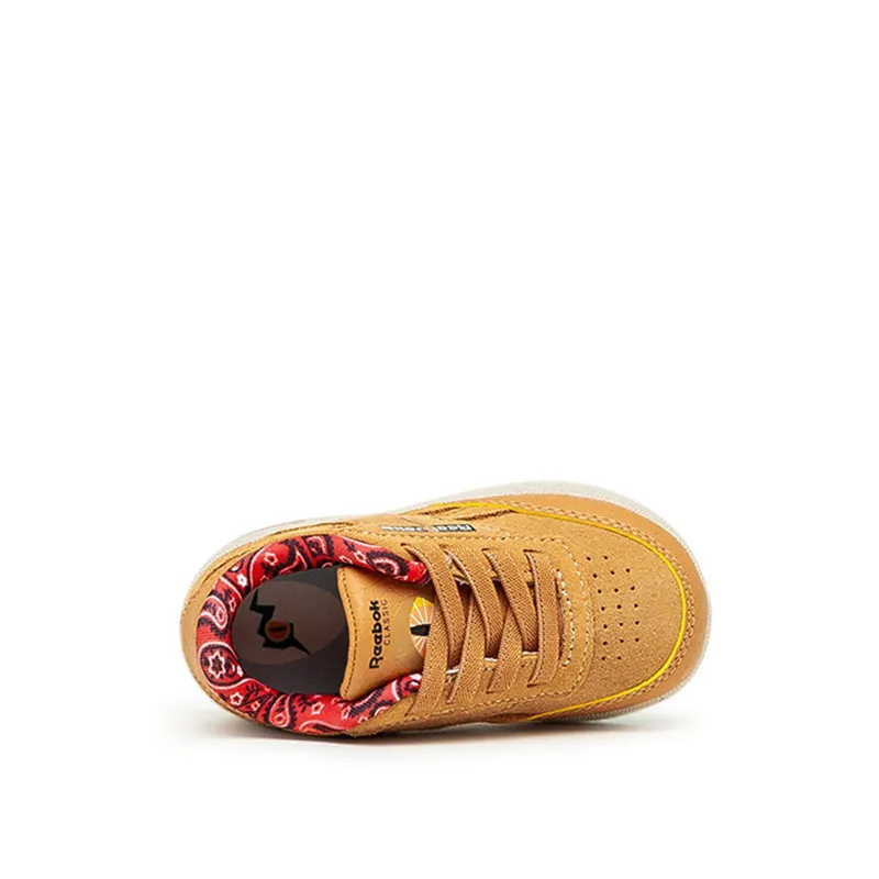 Reebok Jurassic Park Club C 85 Rich Ochre / Diffused Blue / Stadium Red (GZ0538)
