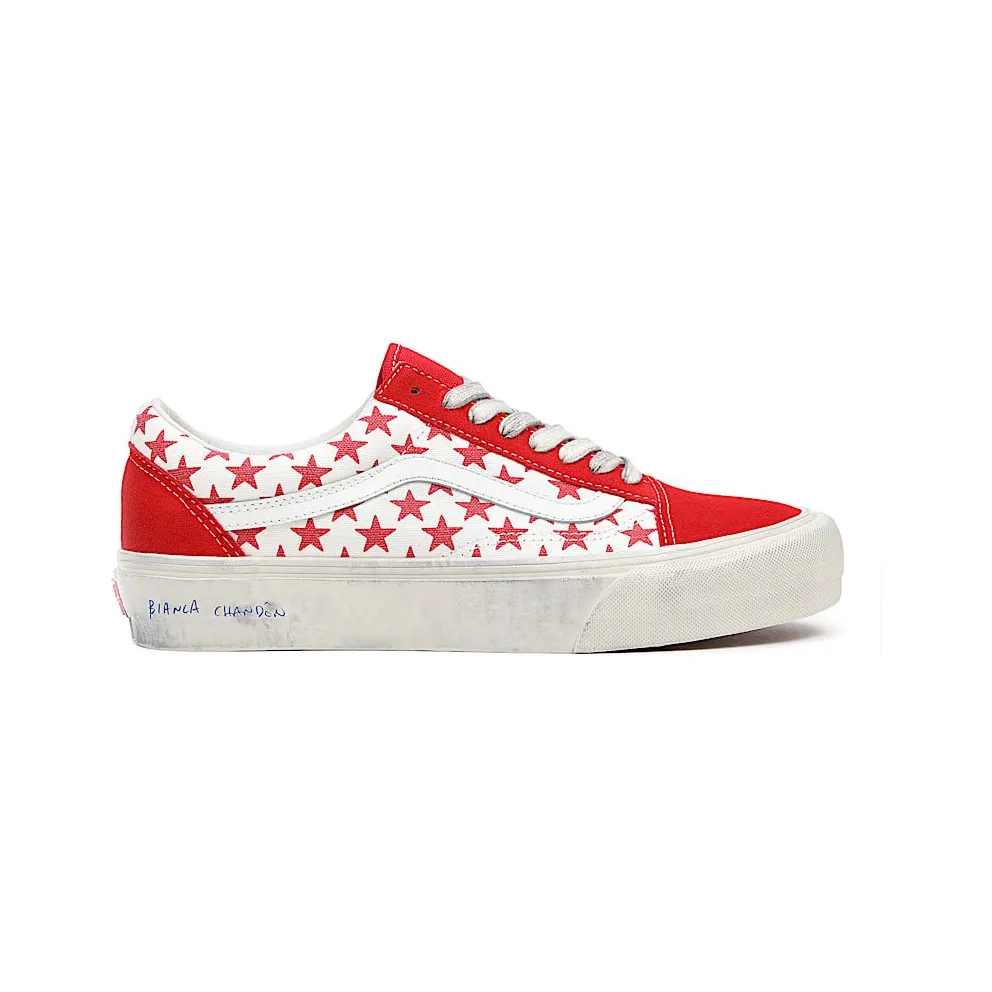 Vans Vault OG Old Skool LX White Chandon Red White (VN0A4BVFY52)