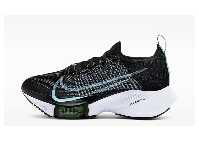 Nike Air Zoom Tempo Next% FK “Black / White / Barely Volt / Glacier Ice” (CI9924-001)