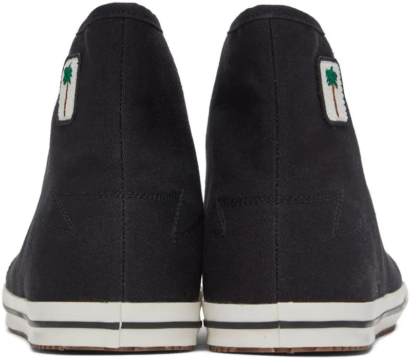 Palm Angels Black Vulcanized High Top (PMIA075S22FAB0011001)