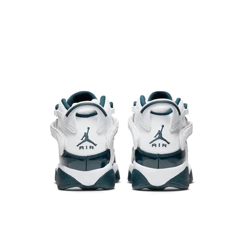 Jordan 6 Rings White Metallic Gold Armory Navy (323419-147)