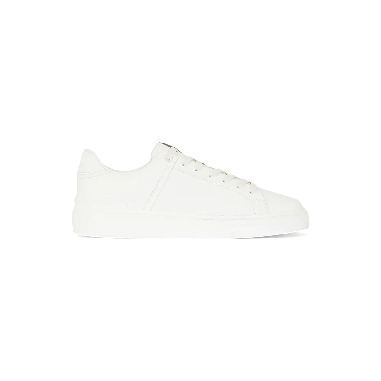 Balmain B-Court Trainers White Calfskin Leather (GM1VI288LVTR)