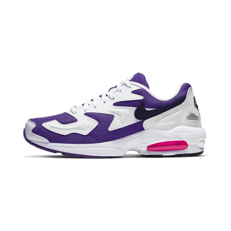 Nike Air Max2 Light “White / Court Purple / Hyper Pink / Black” (AO1741-103)