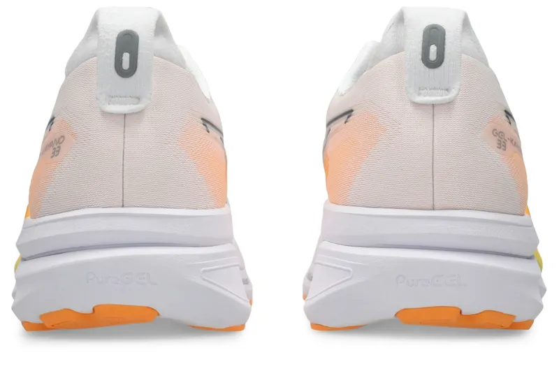 ASICS GEL-KAYANO 33 “White / Stadium Orange” (1011C167-101)