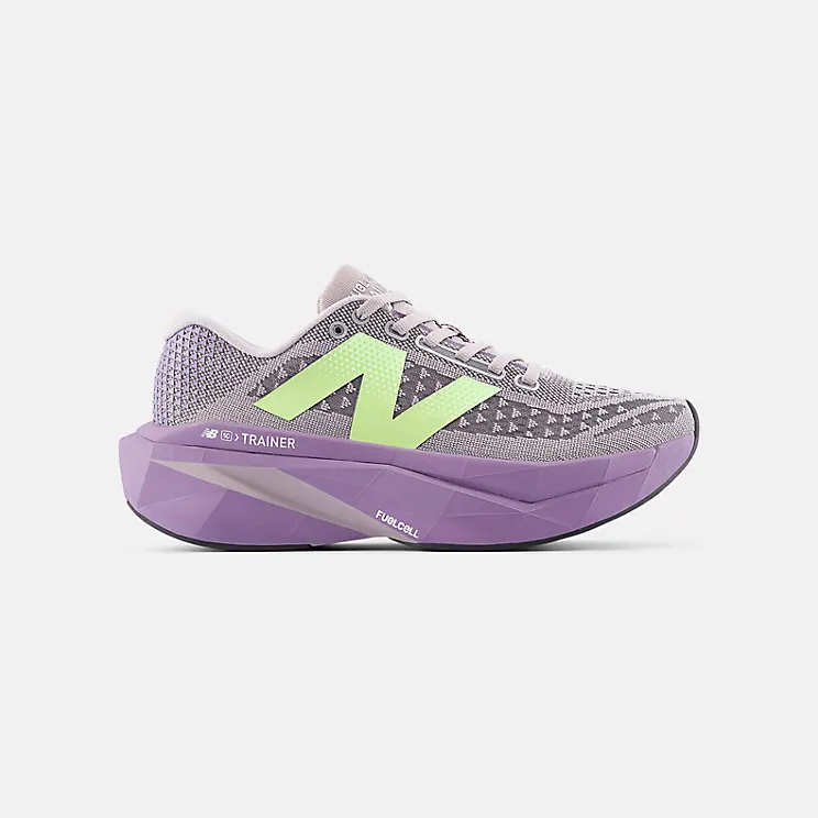 NEW BALANCE FuelCell SuperComp Trainer v3 “TRUFFLE SALT / CANDIED VIOLET” (WRCX7RC)