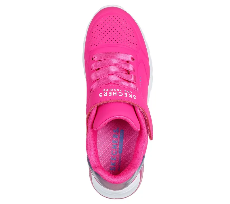 Skechers UNO Lite 2.0 – Vivid Metallic Sneaker Heet Pink