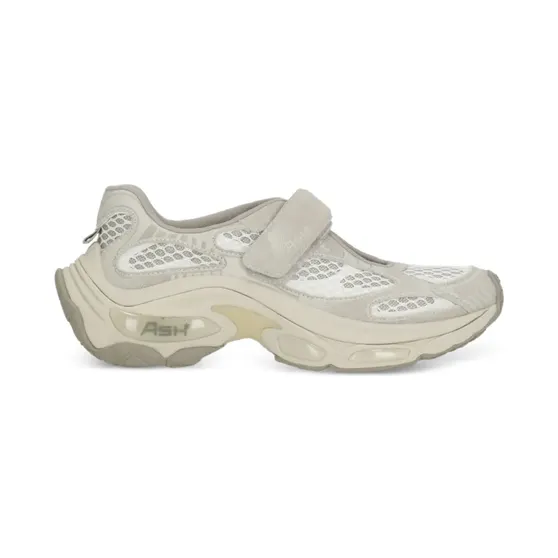 Ash ‘Drake’ Sneakers – Nude (DRAKECALFSUEDEVAPOURWHITE)