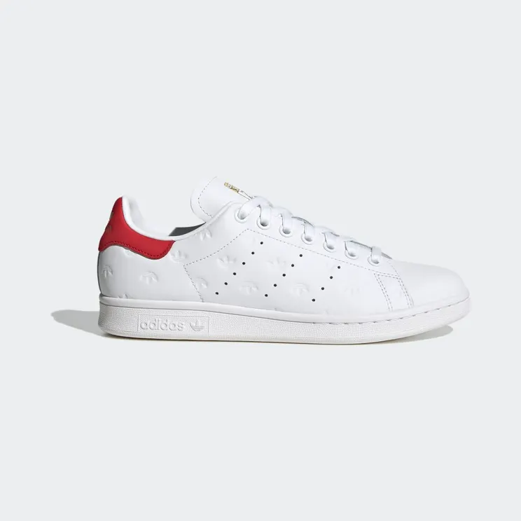 adidas Stan Smith Cloud White / Better Scarlet / Gold Metallic (FZ6370)