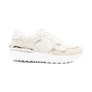 GUESS USA Sneakers met logopatroon – Beige (FLPVN5FAL12)