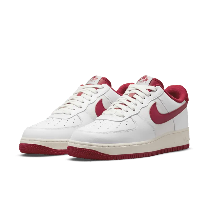 Nike Air Force 1 Low ’07 White Gym Red (2021) (DO5220-161)