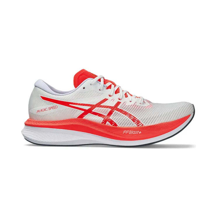 Asics Magic Speed 3 White/Sunrise Red (1011B848.100)