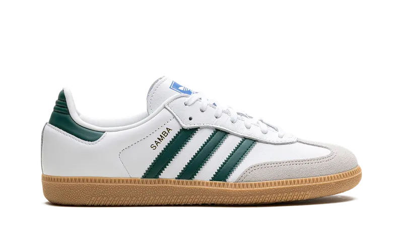 Adidas Samba OG GS “White Collegiate Green Gum” (IE1331)