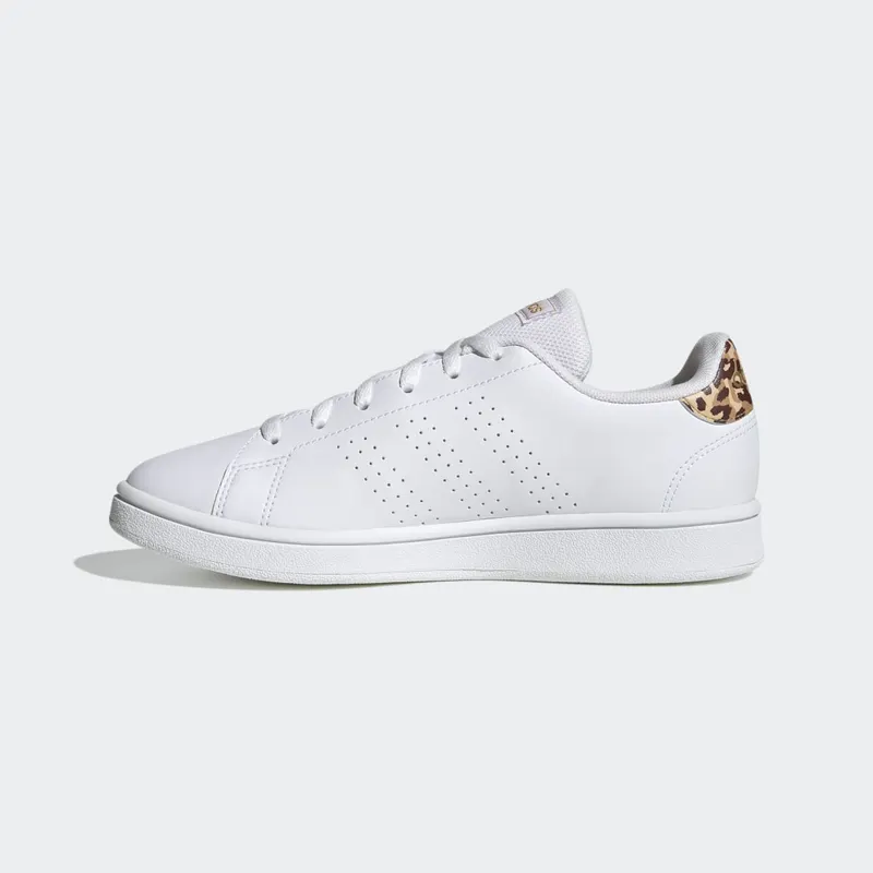 Adidas Advantage Base Cloud White / Cloud White / Gold Metallic (H03791)