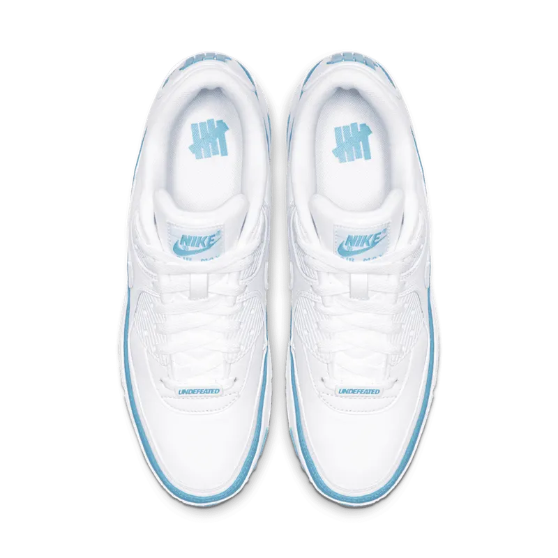 Nike Air Max 90 Undefeated White Blue Fury White/Blue Fury (CJ7197-102)