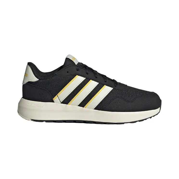 adidas Run 60s Core Black Off White Utility Yellow (IE6440)