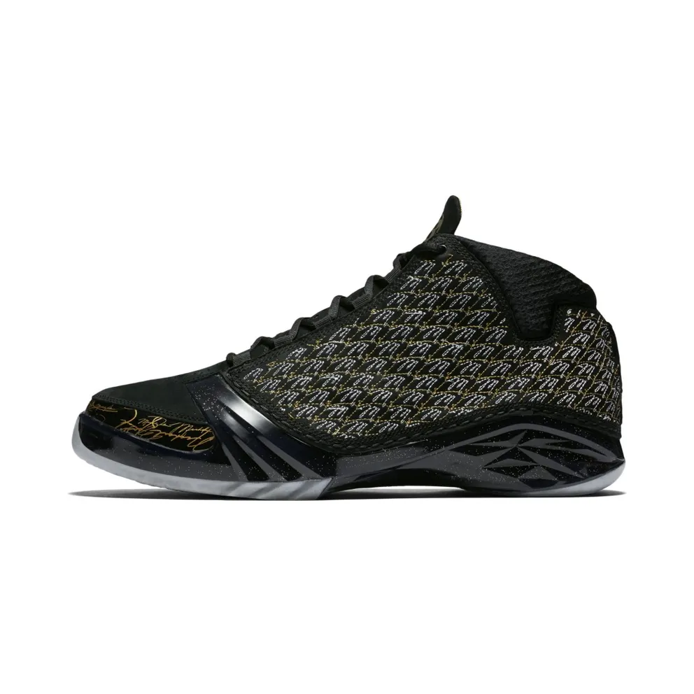 Jordan 23 Trophy Room Black Black/Black-Metallic Gold-Dark Grey (853336-023)