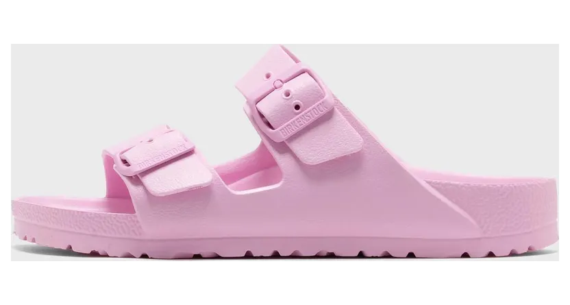 Birkenstock Unisex Arizona Essentials Slide-On Sandal Fondant Pink (Narrow Fit)