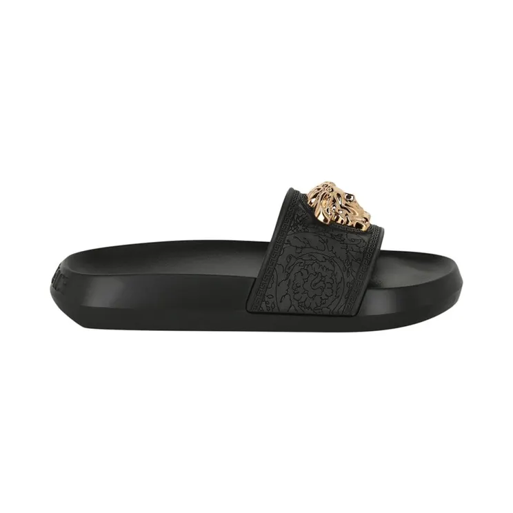 Versace Medusa Pool Slide Black (1009461-DGOM8-KVO41)