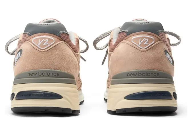New Balance 991v2 “Mahogany Rose”: MiUK grail-materiaal (5)