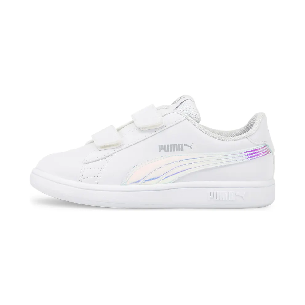 Puma Smash v2 Holo V Silver/White (38557501)