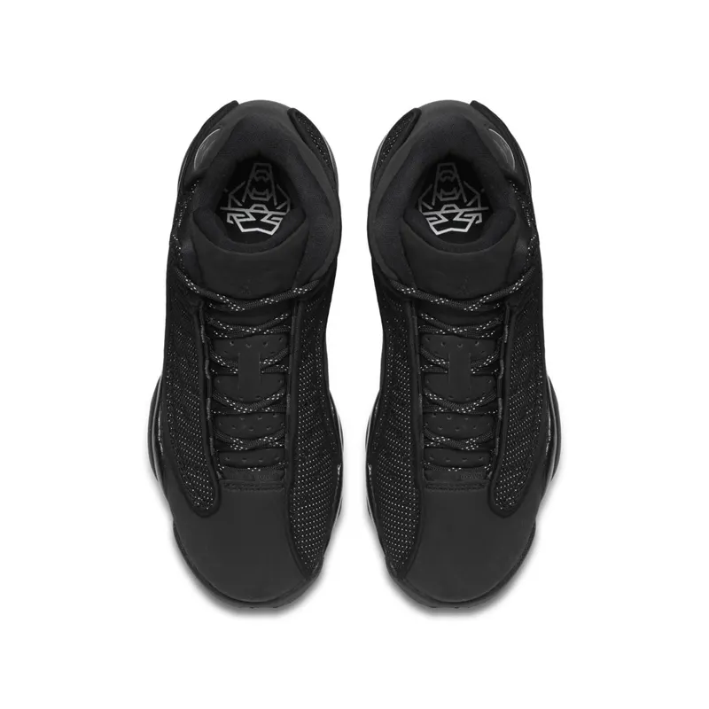 Jordan 13 Retro Black Cat (GS) Black/Anthracite-Black (884129-011)
