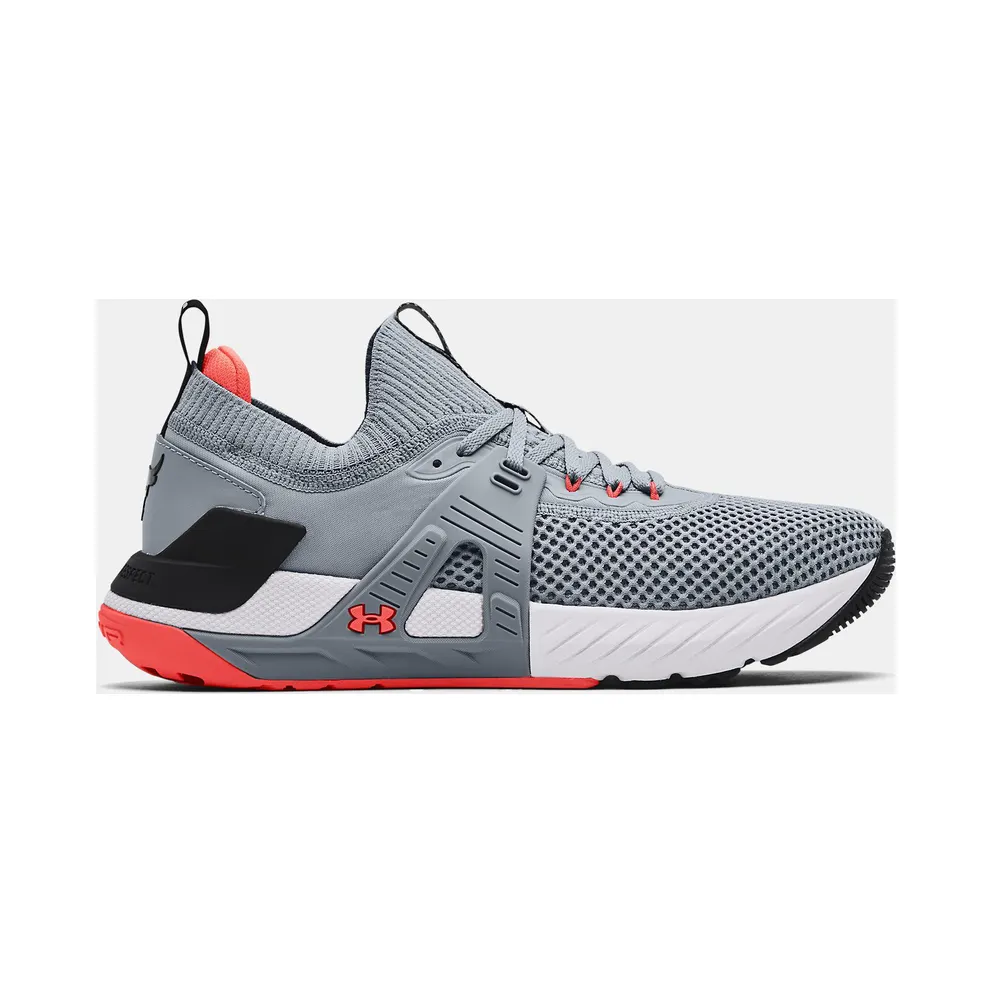 Under Armour Project Rock 4 Steel Black Crimson (3023695-107)
