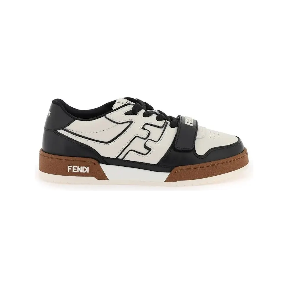 Fendi Match Black White Brown (8E8453-AOMN-F1ME7)