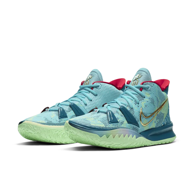 Nike Kyrie 7 Special FX Green/Teal-Red-Metallic Gold (DC0588-400)