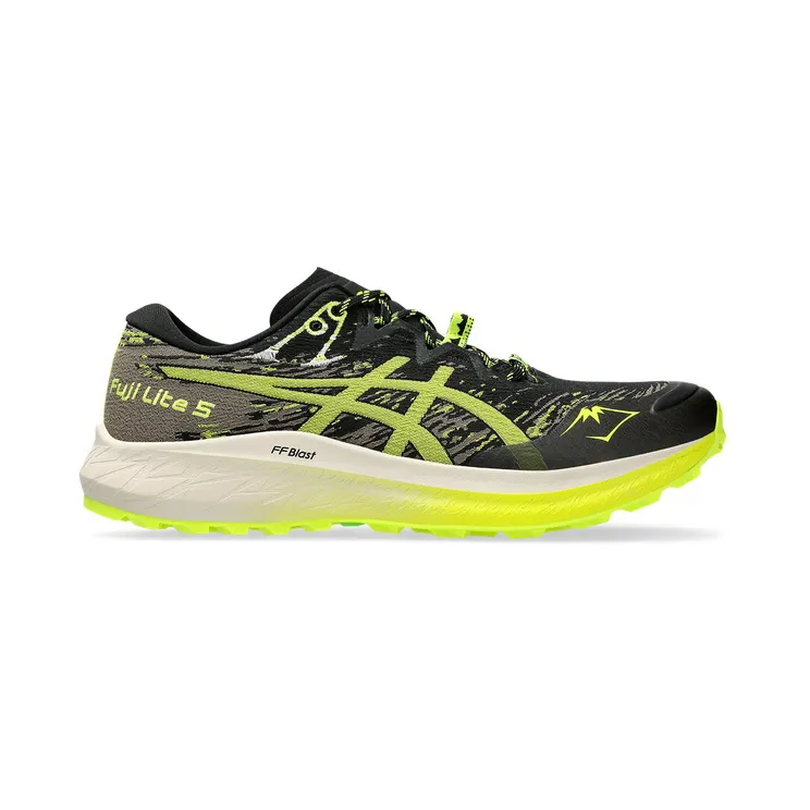 ASICS Fuji Lite 5 Black Safety Yellow (1011B889-001)